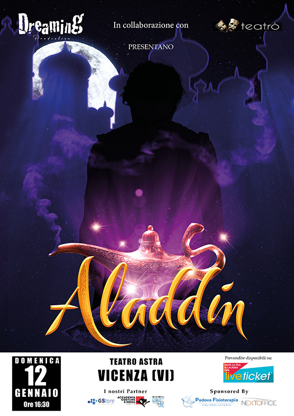 aladdin - Dreaming production - 12 gennaio 2025